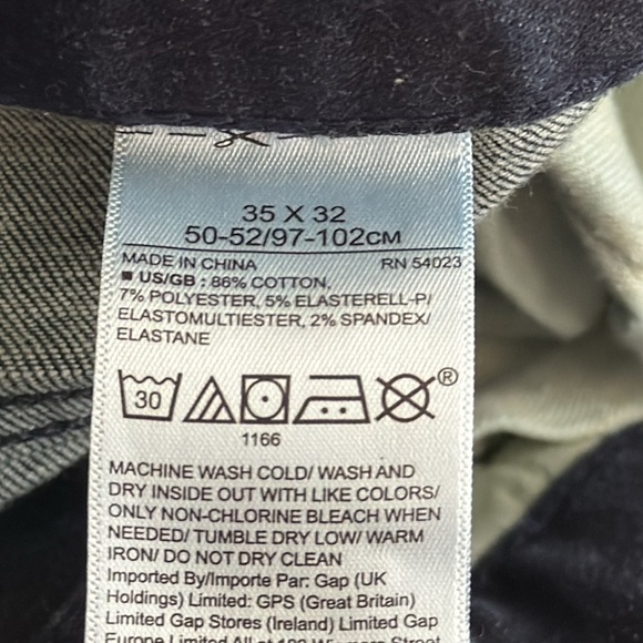 Banana Republic Denim Jeans Men's Slim 32 Blue Stretch 5-Pocket EUC - Picture 10 of 12